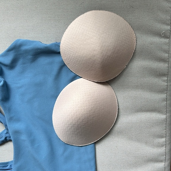 Athleta Racer Back Sports Bra - Small - Blue - Picture 4 of 4